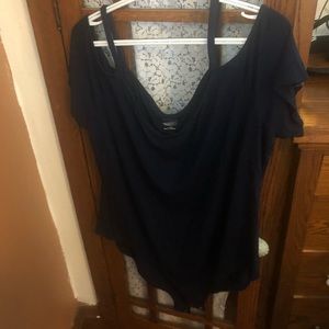 Navy body suit